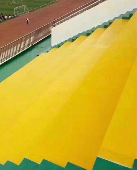 阜新球场台阶翻新修补改造